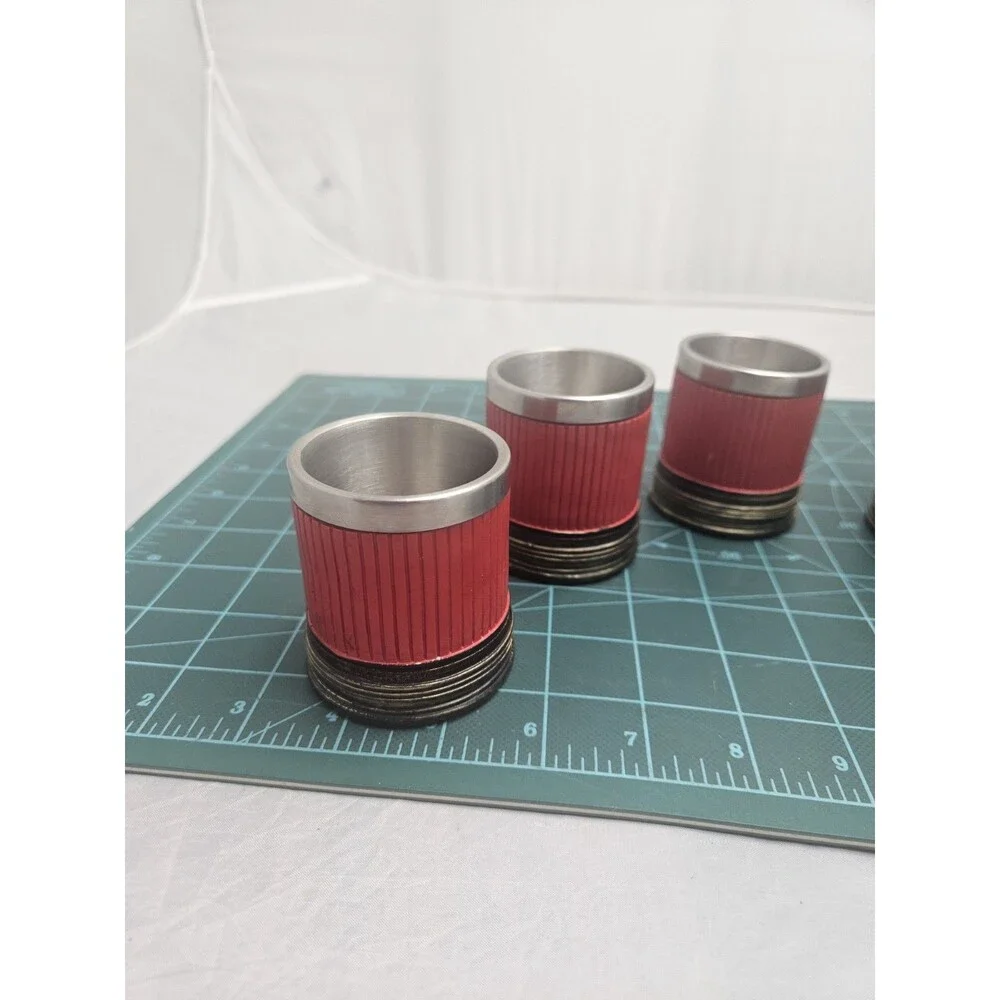 12 Gauge Shotgun Shell Shot Glass Pacific Giftware Lot of 5